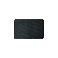 MERET Small Blank Black Patch - Qty 10 - SPBK10