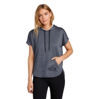 New Era Women's Performance Terry Short Sleeve Hoodie