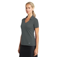 Nike Women's Dri-FIT Vertical Mesh Polo.