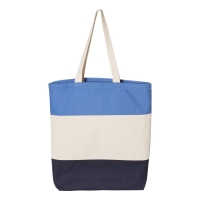 Q-Tees 11L Tri-Color Tote - Q125900