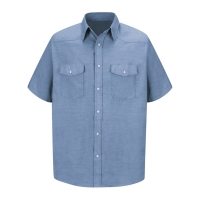 Red Kap Men's Deluxe Western Style Short Sleeve Shirt - SC24