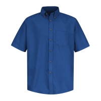Red Kap Men's Poplin Short Sleeve Dress Shirt - SP80