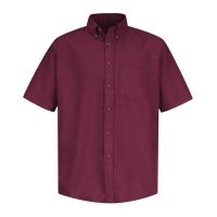 Red Kap Men's Tall Poplin Short Sleeve Dress Shirt - SP80T