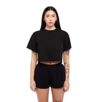 Shaka Wear Ladies' Garment Dye Fleece Shorts