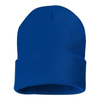 Sportsman 12" Solid Cuffed Beanie - SP12