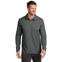 TravisMathew Oceanside Heather Long Sleeve Polo