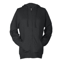 Tultex Unisex Beach Full-Zip Hooded Long Sleeve T-Shirt - 260