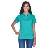 UltraClub Ladies Cool &amp; Dry Stain-Release Performance Polo