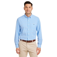 Vineyard Vines Men's On-The-Go Nylon Gingham Shirt - W012060