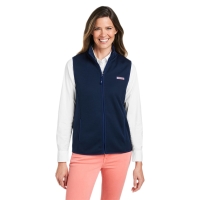Vineyard Vines Women's Mountain Sweater Fleece Vest - O001411