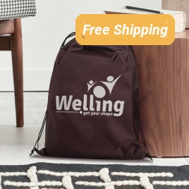 Drawstring Nylon Tote Bag