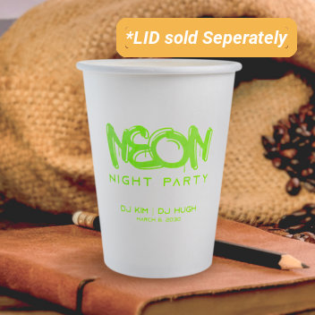 White Paper Cup - 12 Oz