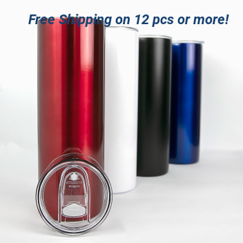 Blank 20 Oz. Stainless Steel Vacuum Insulated Tumblers