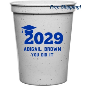 Parties & Events 2029 Abigail Brown You Did It 16oz Stadium Cups Style 138727