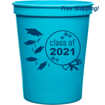 Graduation Class Of 2021 16oz Stadium Cups Style 127339
