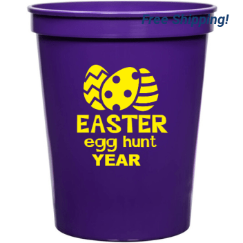 Holidays & Special Events Easter Egg Hunt Year 16oz Stadium Cups Style 134036