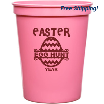 Holidays & Special Events Easter Egg Hunt Year 16oz Stadium Cups Style 133267