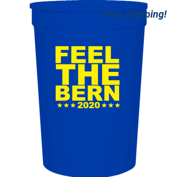 Political Feel The Bern 2020 16oz Stadium Cups Style 122063
