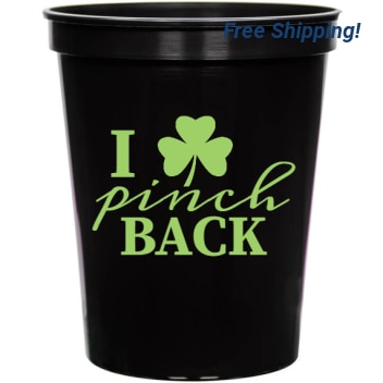 Holiday Pinch Back 16oz Stadium Cups Style 130498