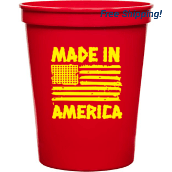 Holidays & Special Events Made In America 16oz Stadium Cups Style 136177
