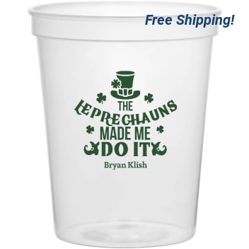 Holidays & Special Events The Do It Made Me 16oz Stadium Cups Style 158535
