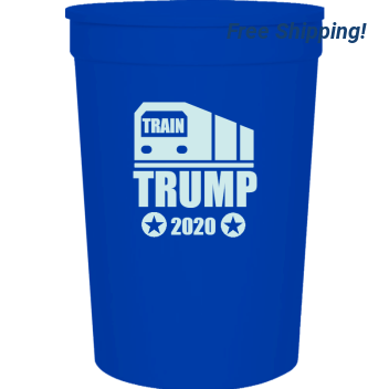 Political Train Trump 2020 16oz Stadium Cups Style 122643