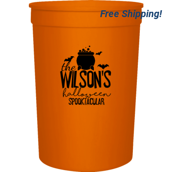 Halloween Wilsons The Spooktacular 16oz Stadium Cups Style 124474