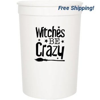 Halloween Witches Crazy Be 16oz Stadium Cups Style 113521