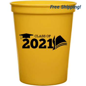 Graduation Class Of 2021 16oz Stadium Cups Style 127799