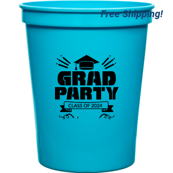 Graduation Party Class Of 2024 16oz Stadium Cups Style 127369