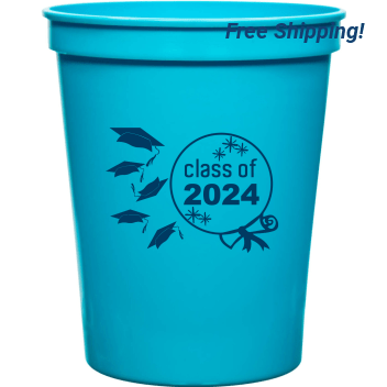 Graduation Class Of 2024 16oz Stadium Cups Style 127339