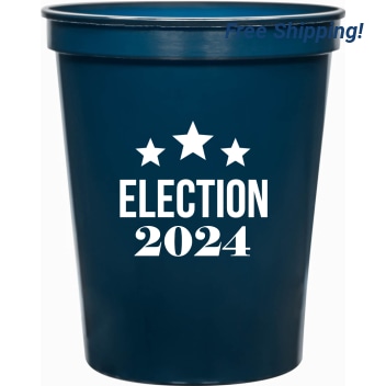 Political Election 2024 16oz Stadium Cups Style 110352