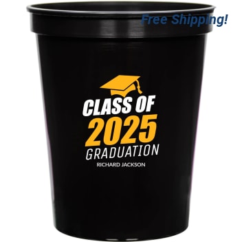 Class Of 2025 Graduation 16oz Stadium Cups Style 171140
