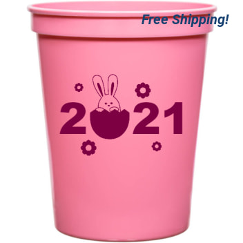 Holidays & Special Events 2 21 16oz Stadium Cups Style 133294