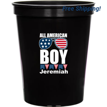 All American Boy 16oz Stadium Cups Style 173042