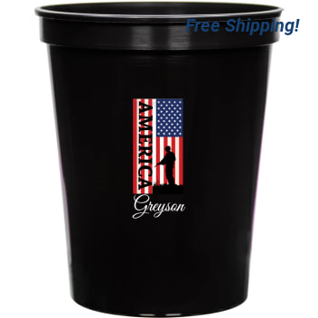 America 16oz Stadium Cups Style 173075