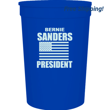 Political Bernie Sanders President 16oz Stadium Cups Style 122061