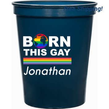 Born This Gay 16oz Stadium Cups Style 173191