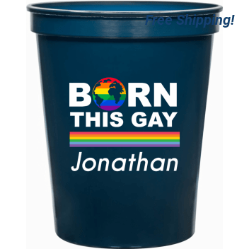 Born This Gay 16oz Stadium Cups Style 173191