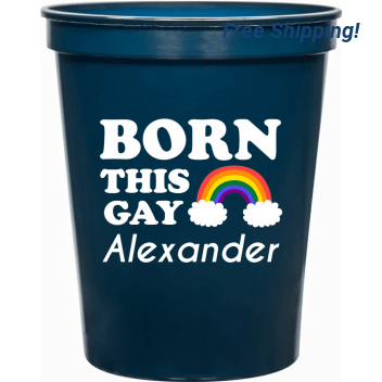 Born This Gay 16oz Stadium Cups Style 173251