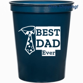 Holidays & Special Events Dad Best Ever 16oz Stadium Cups Style 136315