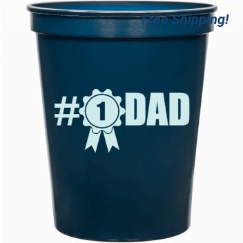 Holidays & Special Events Dad 16oz Stadium Cups Style 135165