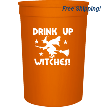 Holidays Drink Up Witches 16oz Stadium Cups Style 122576