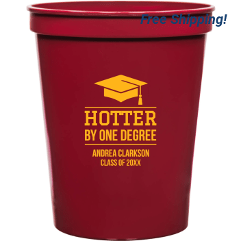 Hotter By One Degree 16oz Stadium Cups Style 172680