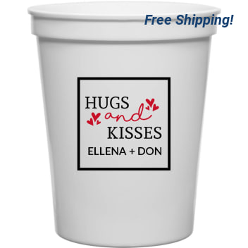 Hugs And Kisses Ellena Don 16oz Stadium Cups Style 169575