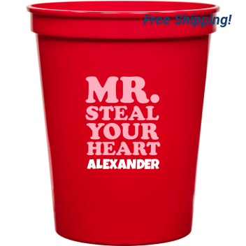 Mr Steal Your Heart Alexander 16oz Stadium Cups Style 169586