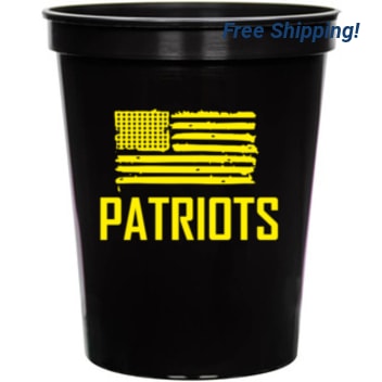 Holidays & Special Events Patriots 16oz Stadium Cups Style 136071
