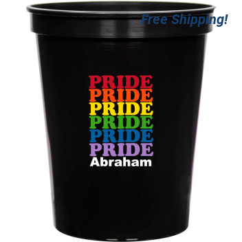 Pride 16oz Stadium Cups Style 173201