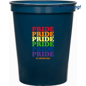 Pride 16oz Stadium Cups Style 173367