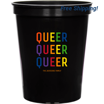 Queer 16oz Stadium Cups Style 173370